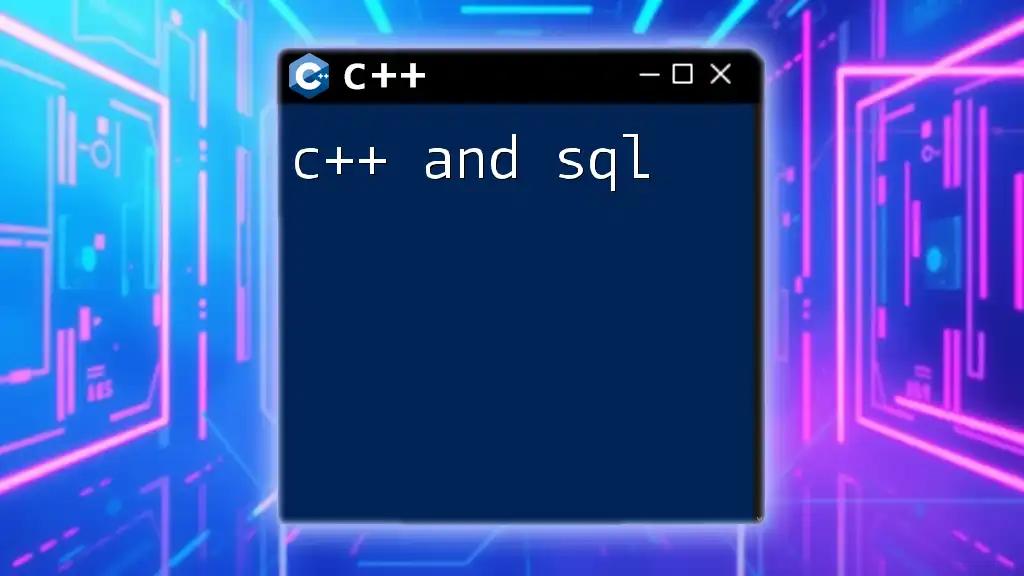 Mastering C++ and GUI: A Quick Guide to Get Started