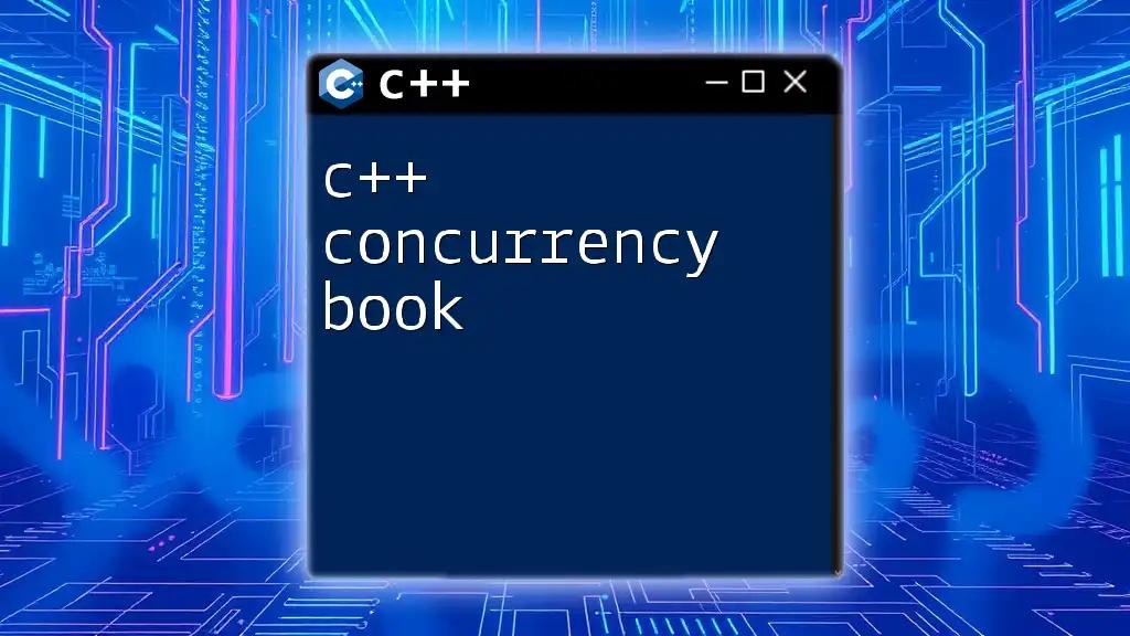 C++ Concurrency Book: Mastering Multithreading Made Easy