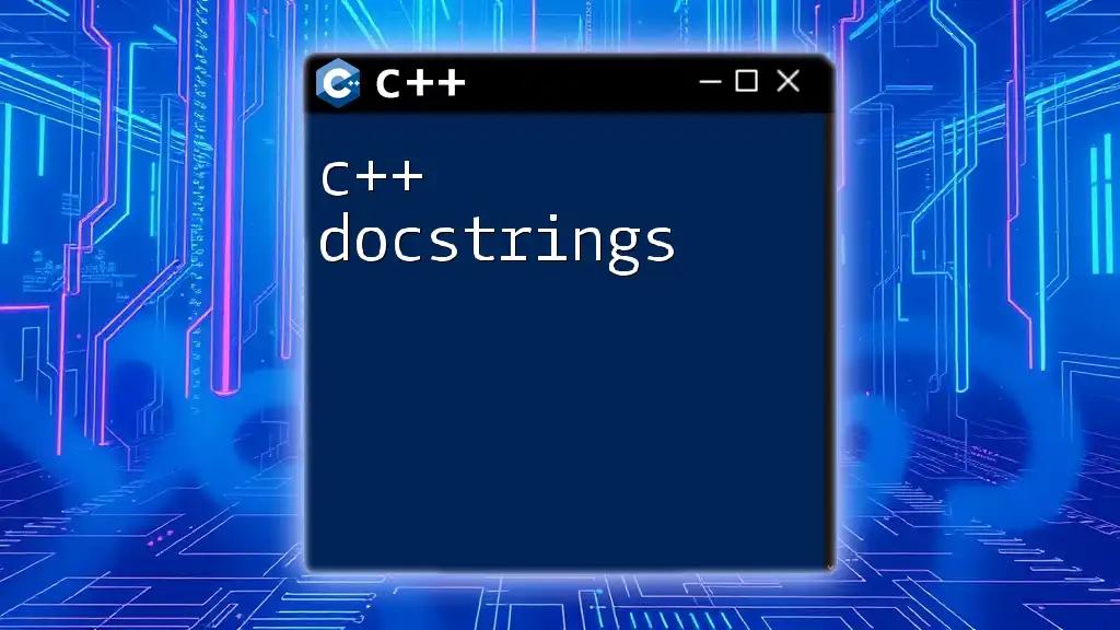 C++ Declare String: A Quick Guide to Mastering It