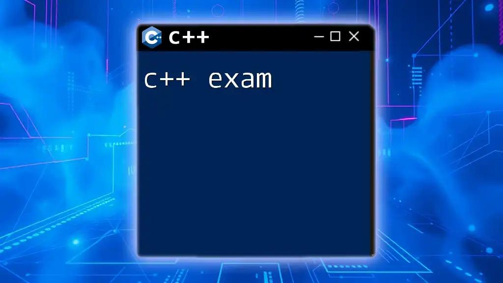 Mastering C++ Exam Concepts in Quick, Easy Steps