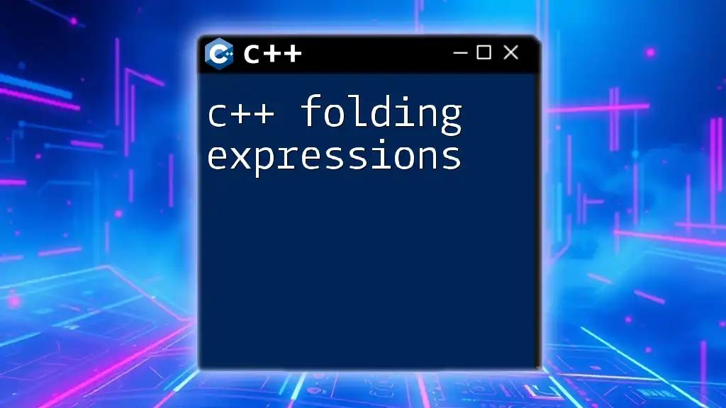 CPP Folding Expressions Demystified in Simple Steps