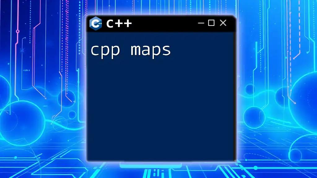 Mastering C++ Std Map: A Quick Guide to Key-Value Pairs