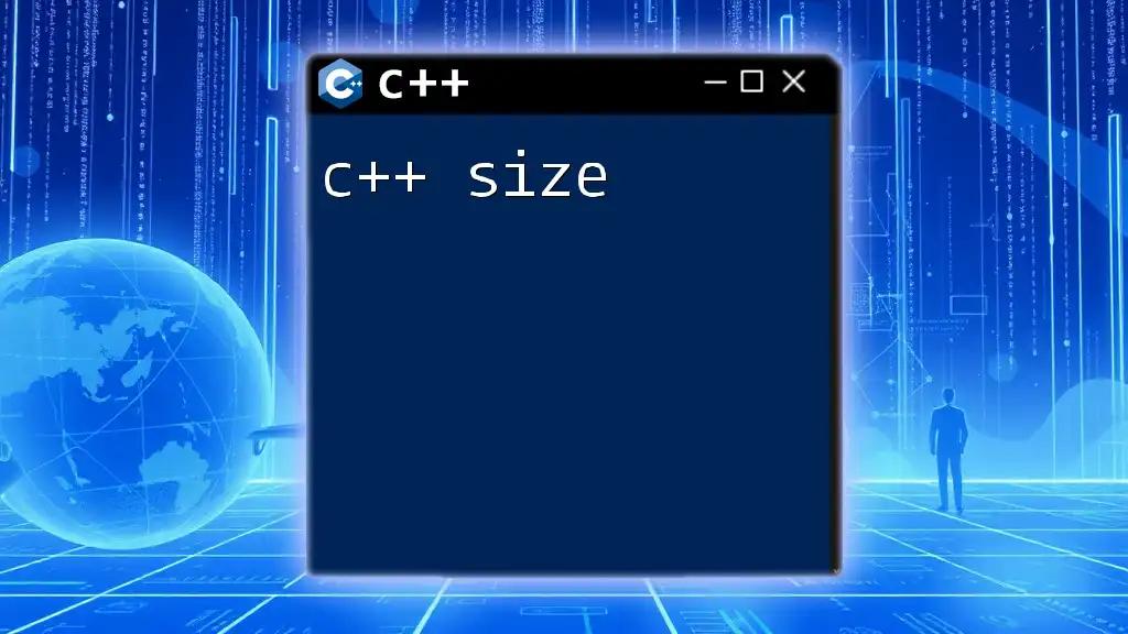 Understanding C++ Size: A Quick Guide to Data Sizes