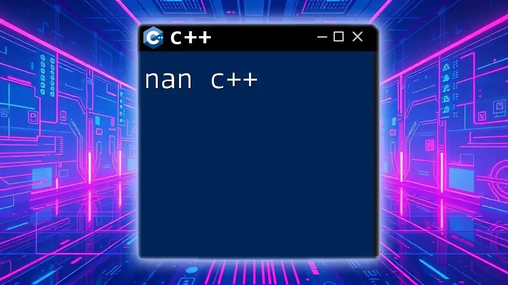 Understanding NaN in C++: A Quick Guide