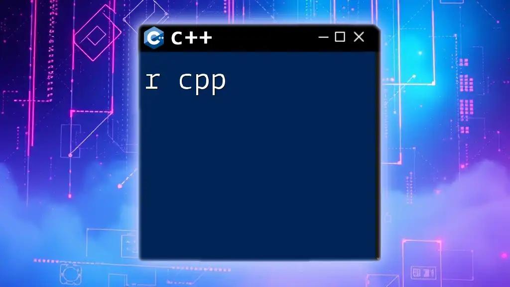 r C++ Basics: Your Quick Start Guide to C++ Mastery
