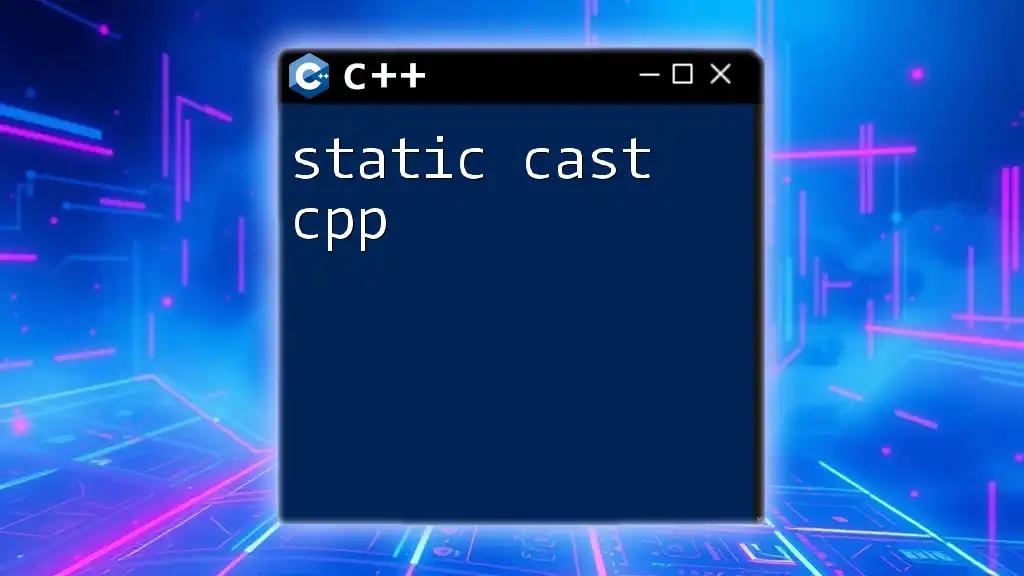 Mastering Static Class in C++: A Quick Guide