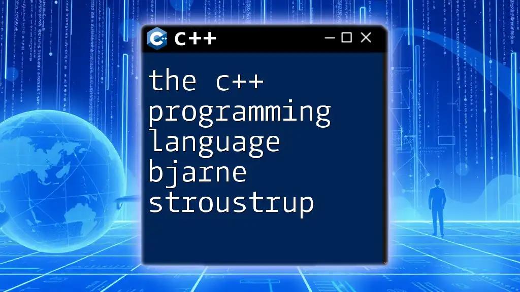 The C++ Programming Language by Bjarne Stroustrup Explained