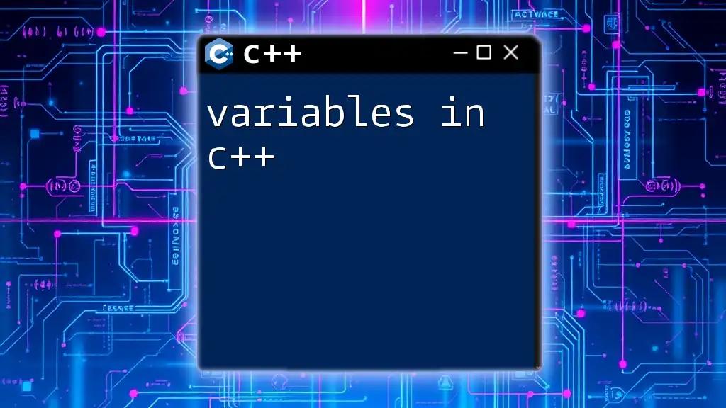 ArrayList in C++: A Quick Guide to Mastery