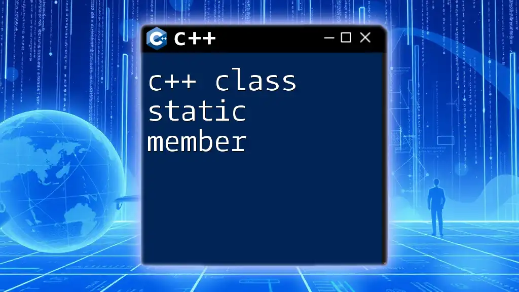 Understanding C++ Class Static Members with Ease