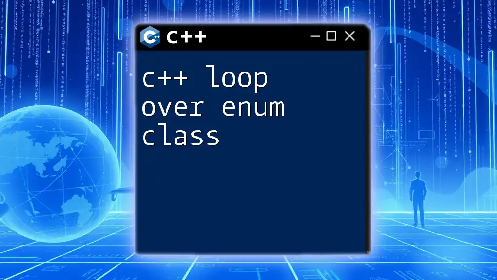 C++ Loop Over Enum Class: A Quick Guide