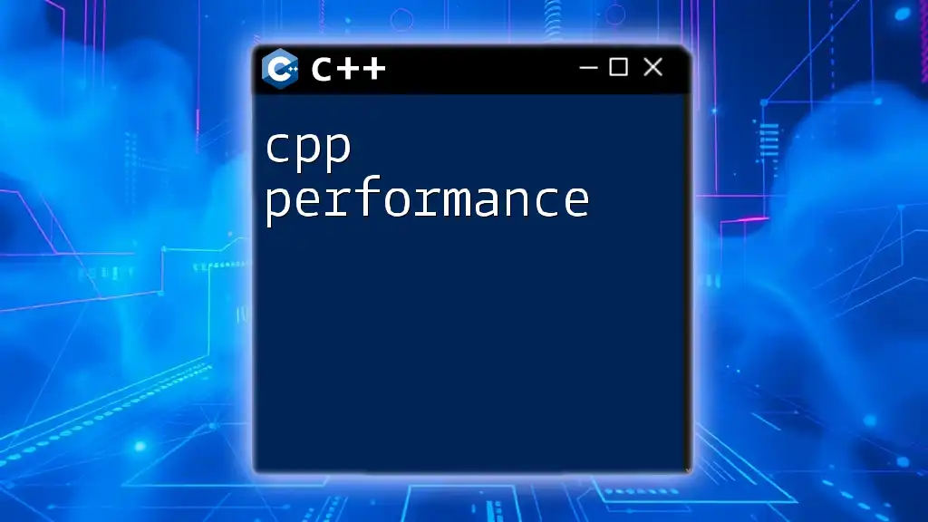 Boosting C++ Performance: Quick Tips and Tricks