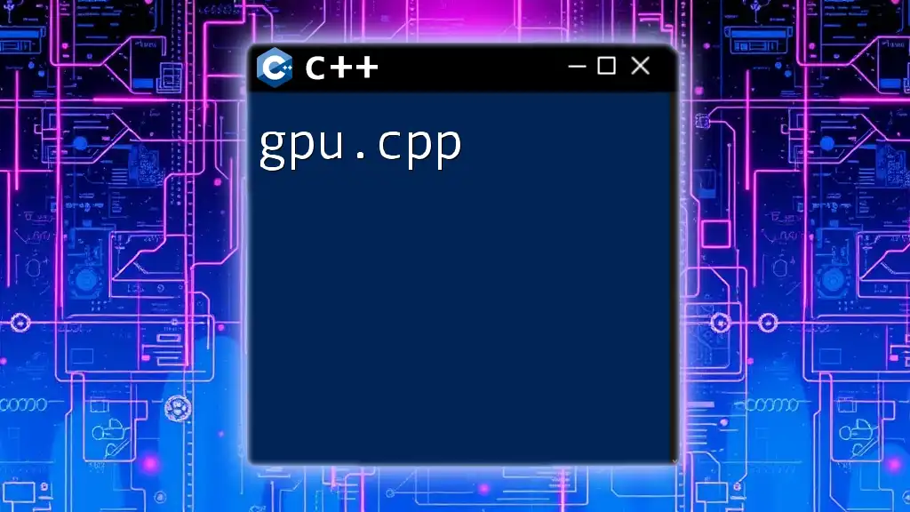 gpu.cpp: Quick Guide to Mastering GPU Commands in CPP