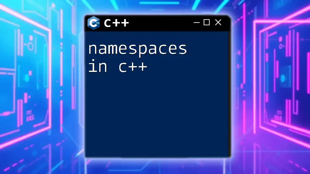 Namespaces in C++: A Clear and Simple Guide