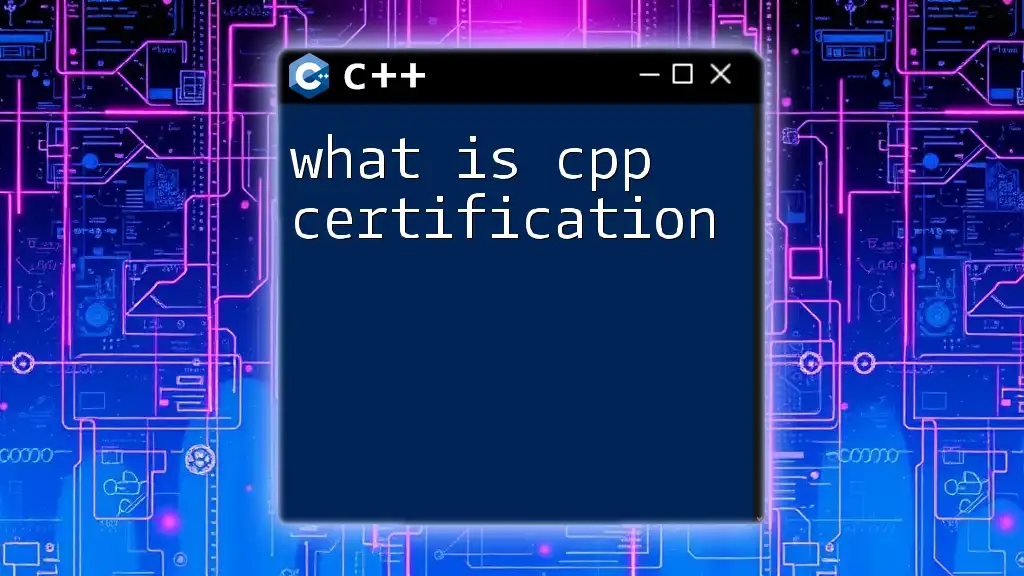 What Is C++ Certification and Why You Should Care